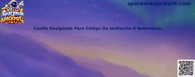 Casilla Designada Para Código De Invitación O Referencia en Spaceman Jackpot