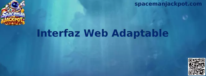 Representación de la Interfaz Web Adaptable de Spaceman Jackpot en dispositivos modernos
