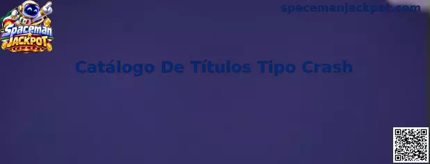 Ilustración de un catálogo de títulos tipo crash relacionado con Spaceman Jackpot