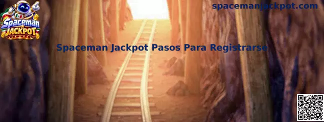 Guía visual de Spaceman Jackpot pasos para registrarse